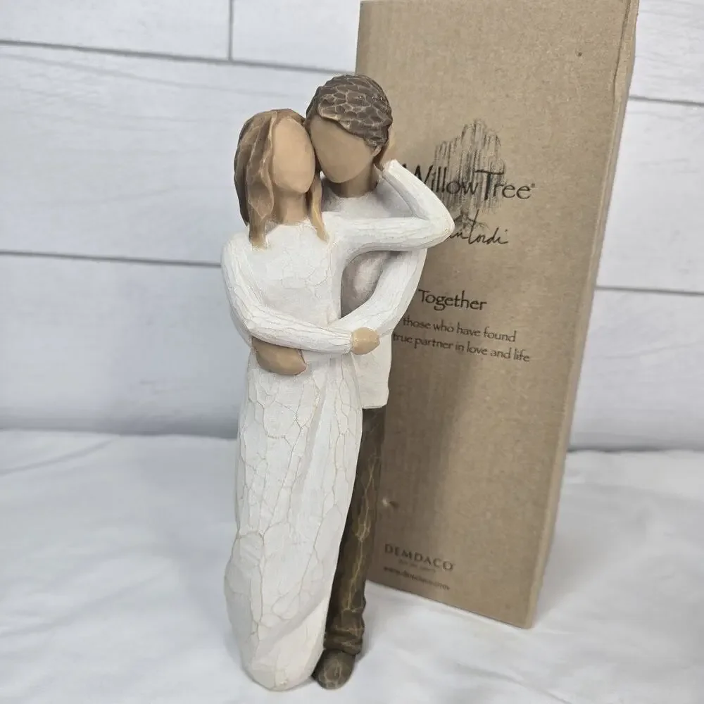 New Willow Tree 'Together' Figurine by Susan Lordi Demdaco 26032 Husband Wife